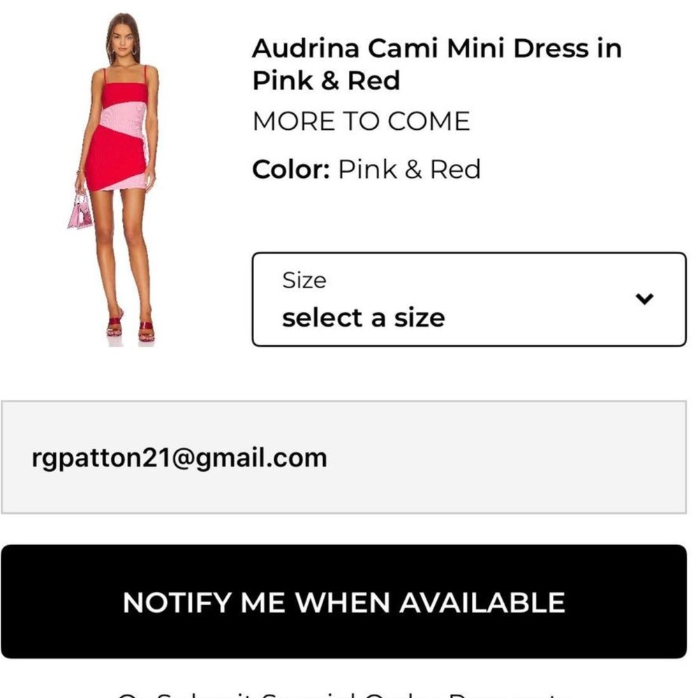 Revolve Dress - Picture 2 of 4